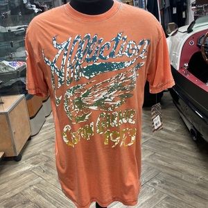Affliction Custom Garage Orange Men’s T-Shirt